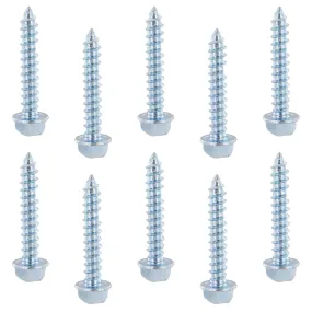 #14 x 1-1/2" E-Track Hex Head Wood Screw Pack (10 pk)