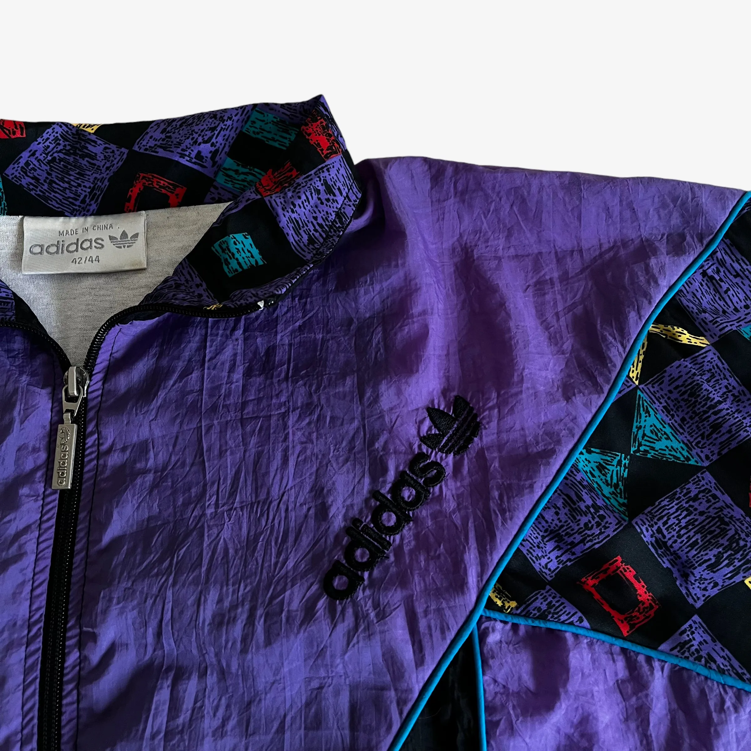 Adidas Abstract Print Track Jacket