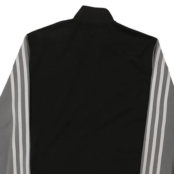 Age 13-14 Adidas Track Jacket - Large Black Polyester