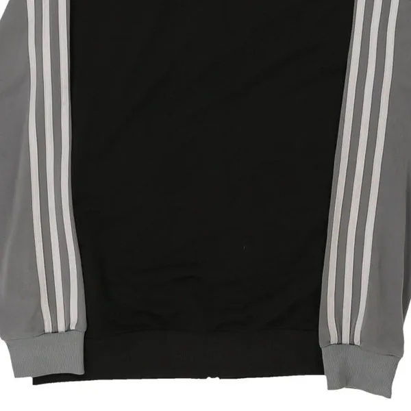 Age 13-14 Adidas Track Jacket - Large Black Polyester