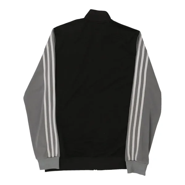 Age 13-14 Adidas Track Jacket - Large Black Polyester