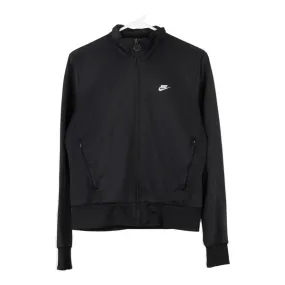 Age 9 Nike Track Jacket - Large Black Polyester