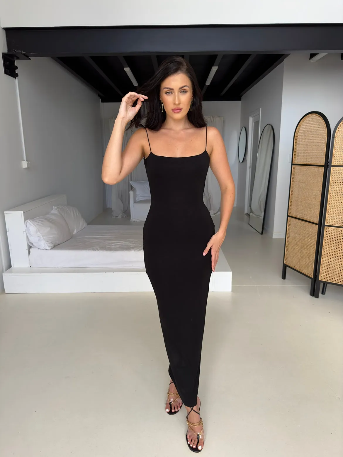 Aleah Backless Maxi Dress