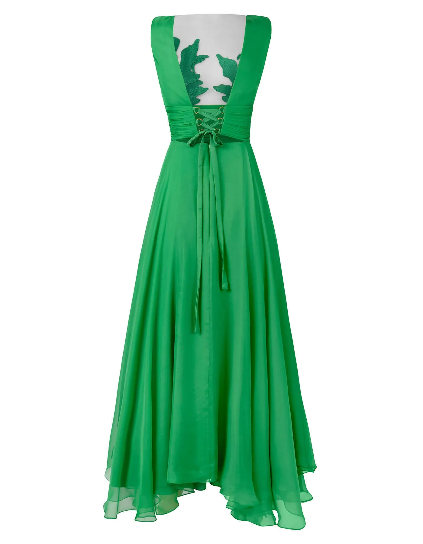 ANDANTE DRESS GLOW GREEN