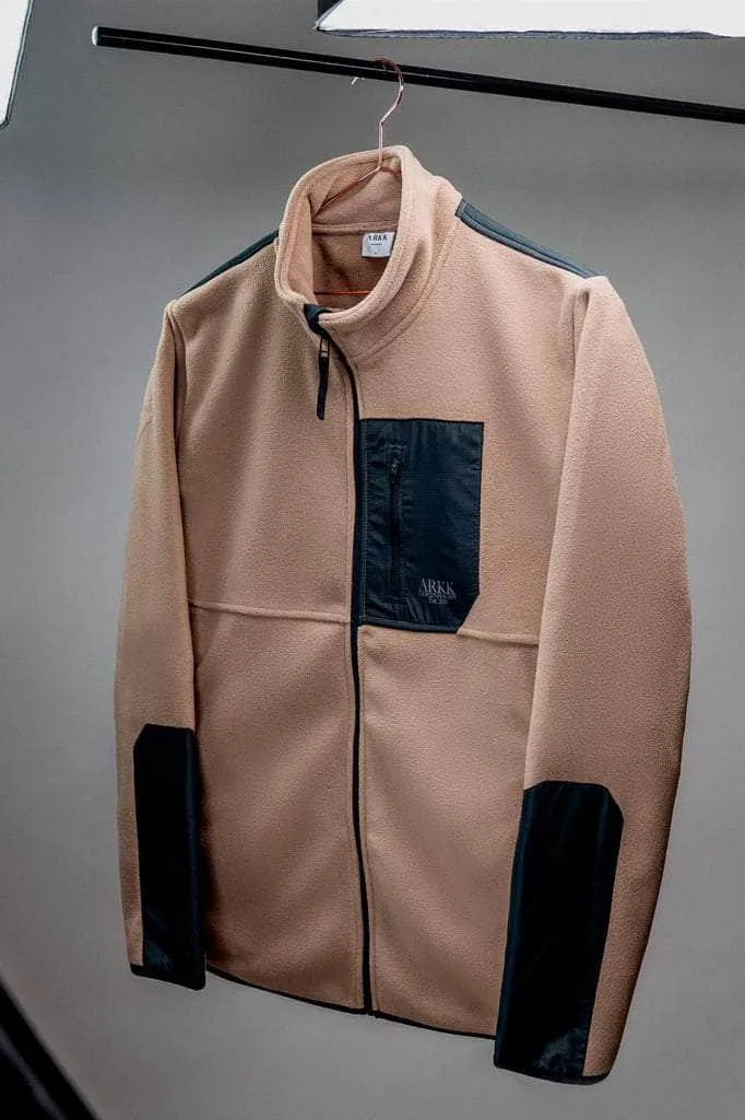 ARKK Essential Fleece Jacket | Portabella Black