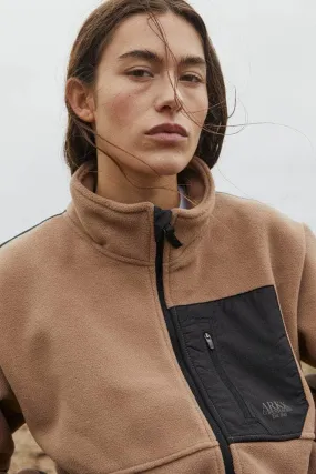 ARKK Essential Fleece Jacket | Portabella Black