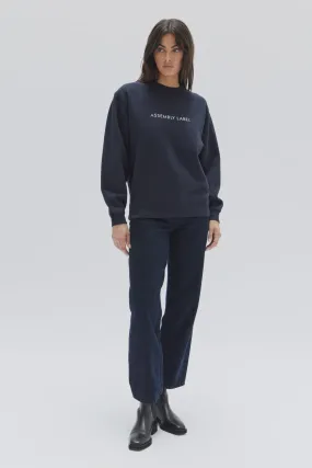 Assembly Label | Logo Fleece Jumper - Navy