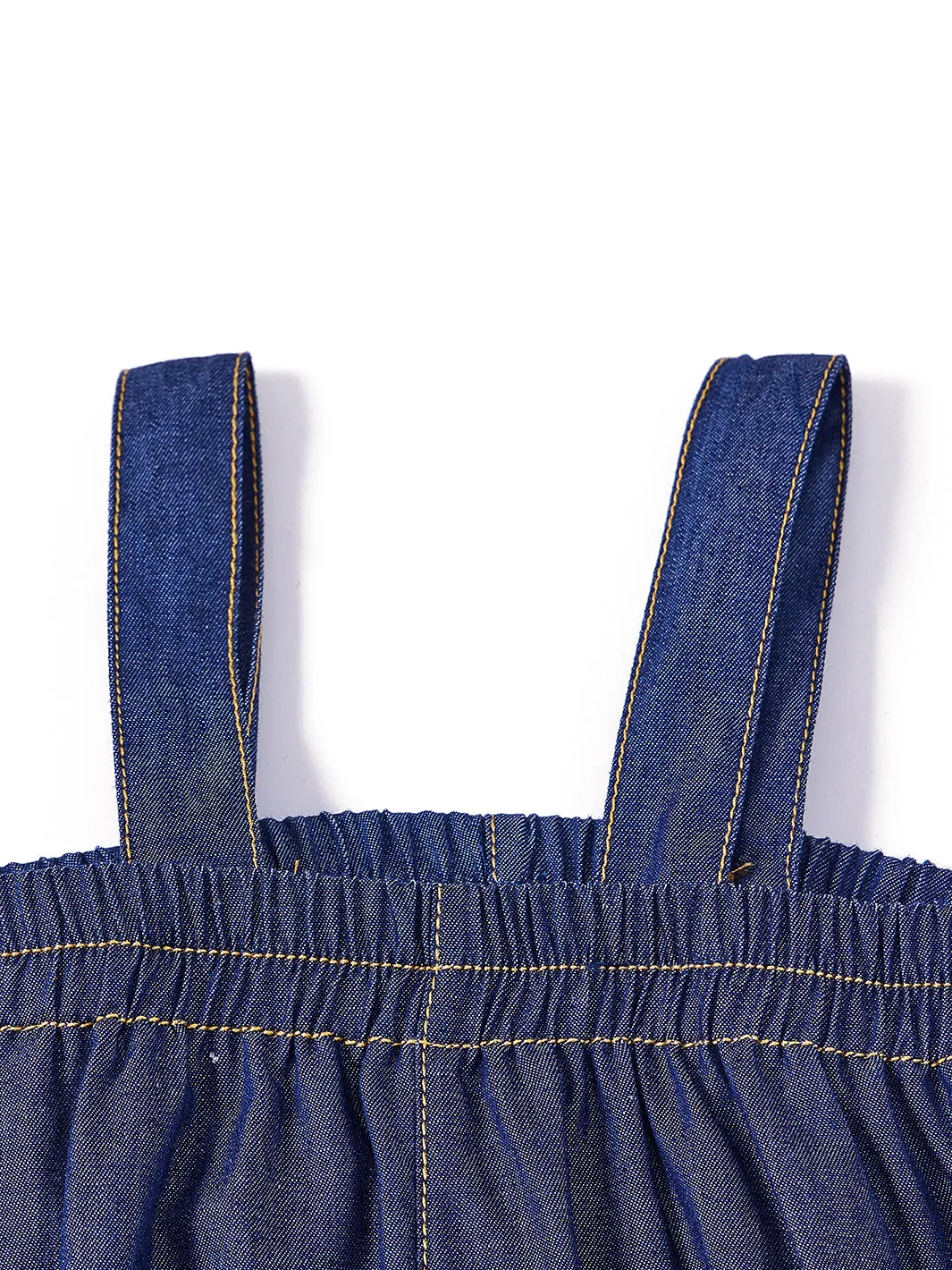Baby rib Cuff overall - Navy