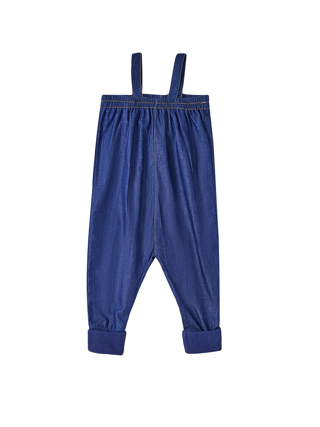 Baby rib Cuff overall - Navy