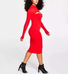 Bar III Cutout Bodycon Dress