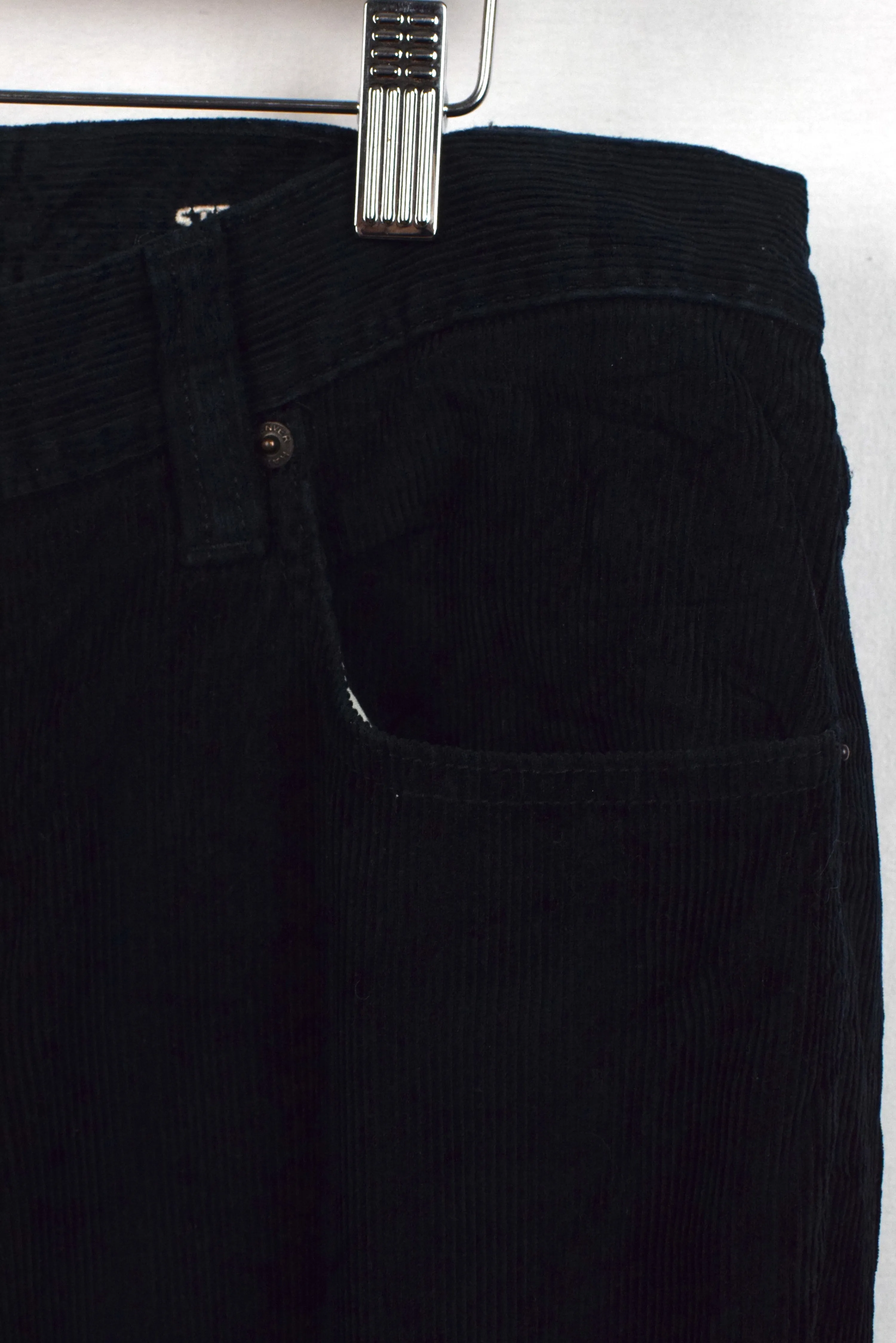 Black Corduroy Pants