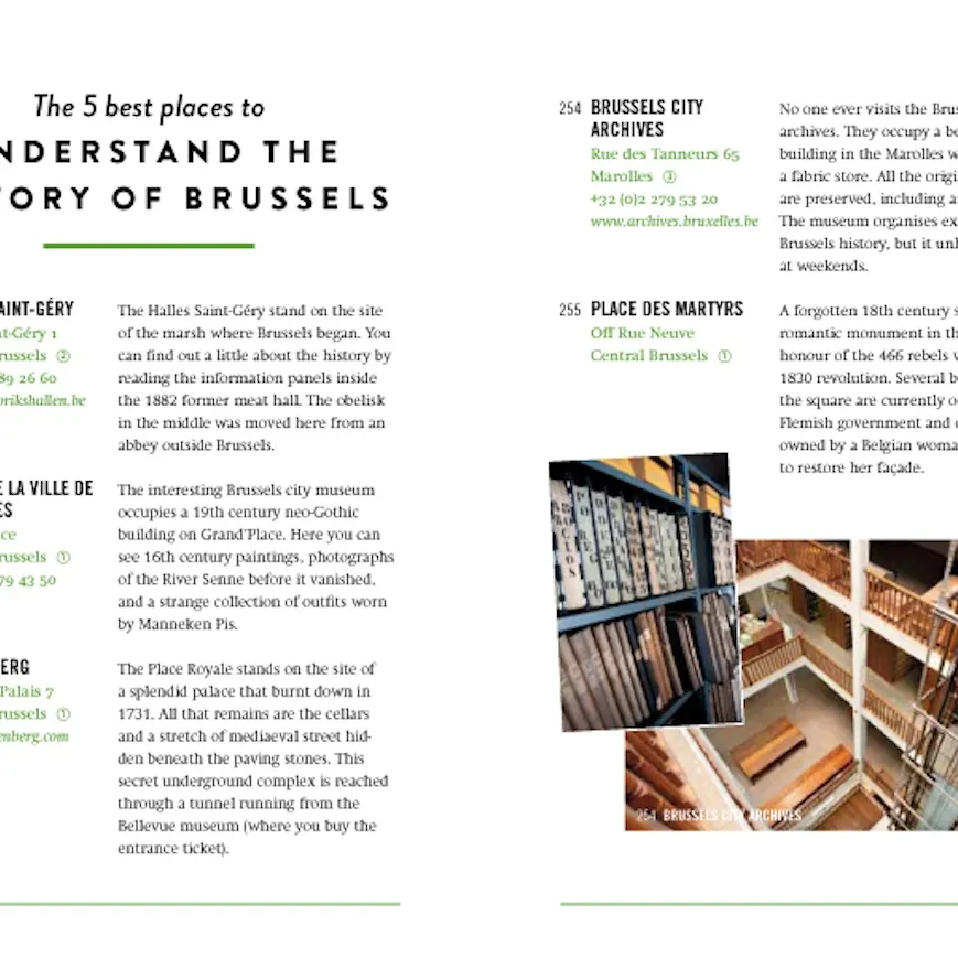 Book - The 500 Hidden Secrets of Brussels