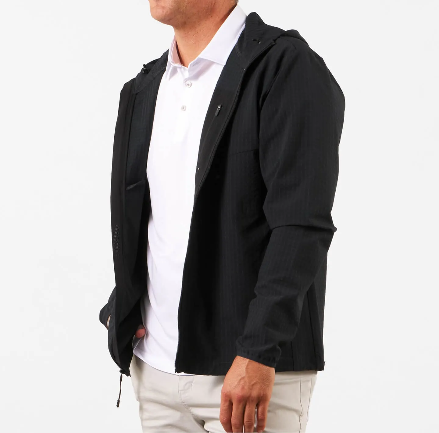 Cassidy Grid Fleece Full-Zip Jacket