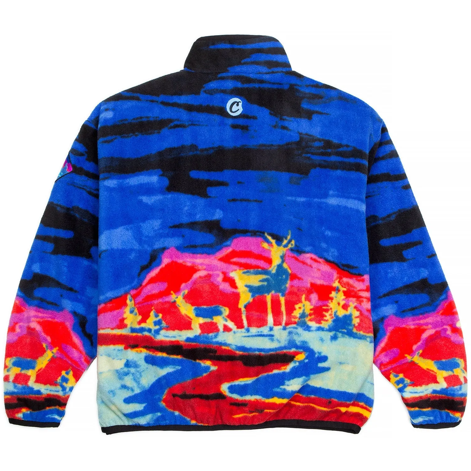 Cookies Tree Division All Over Polar Half-Zip Fleece (CM244OJC03)