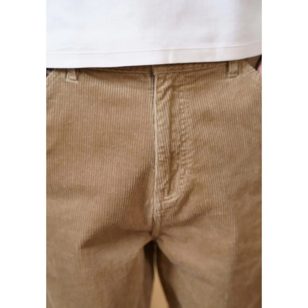 Corduroy Loose Men's Tapered Pants
