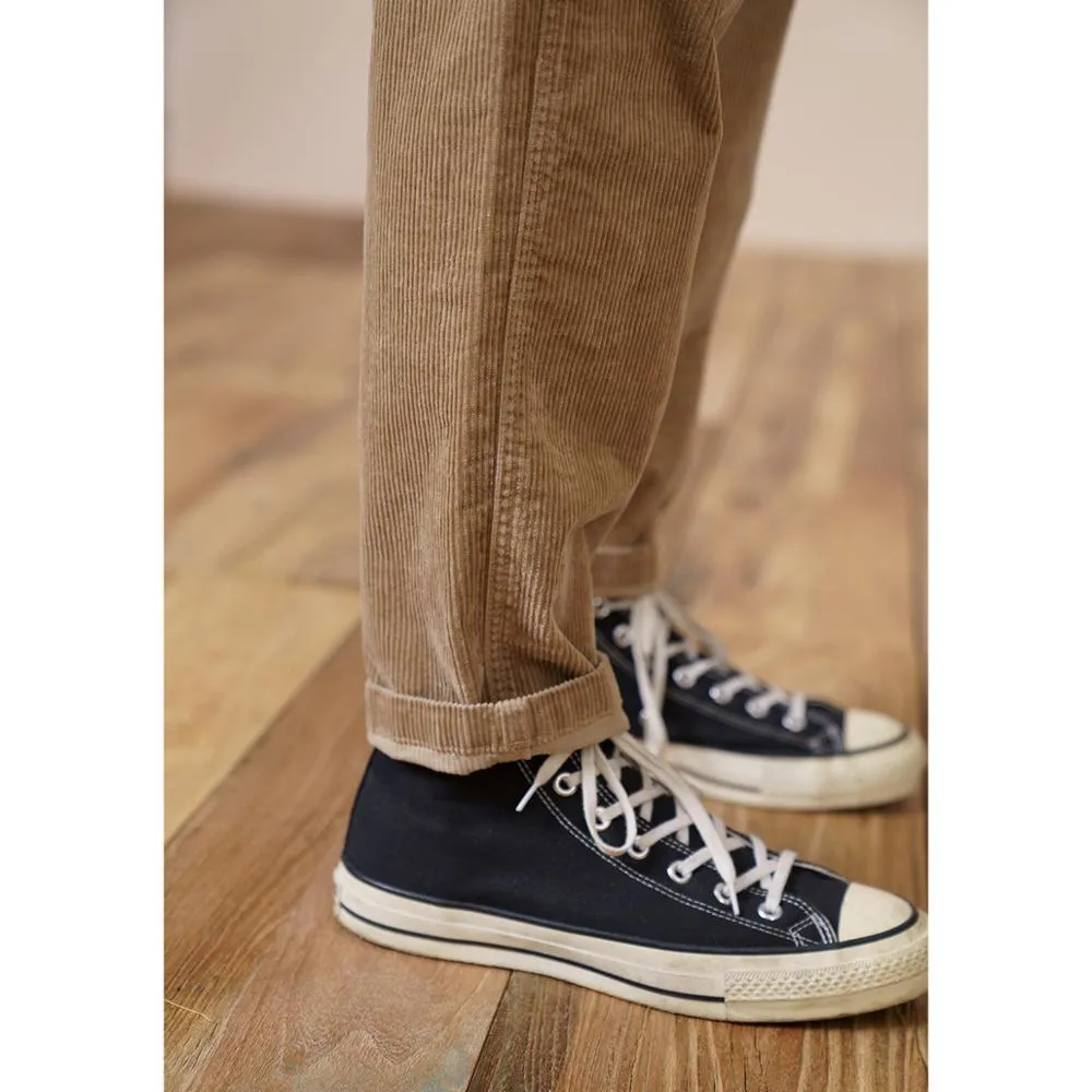 Corduroy Loose Men's Tapered Pants