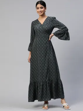Cottinfab Crepe Maxi Dress