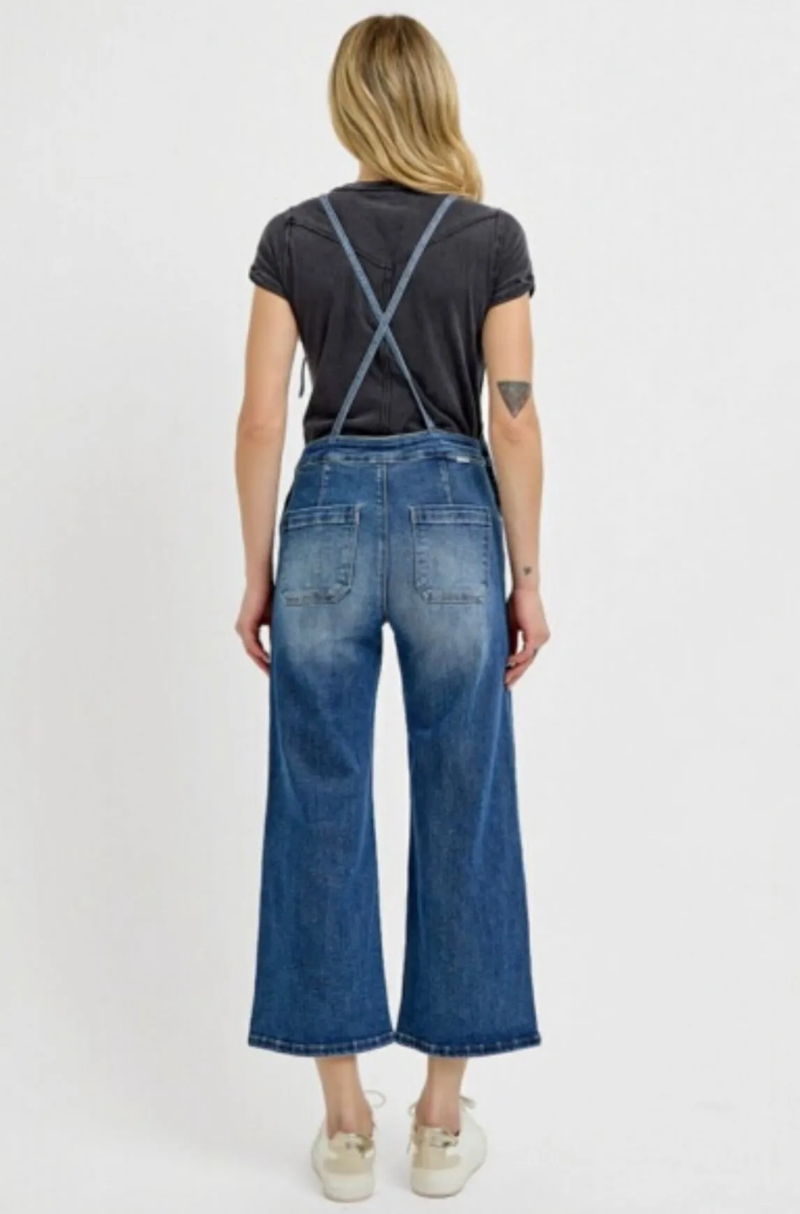 Dark Blue Risen Overalls