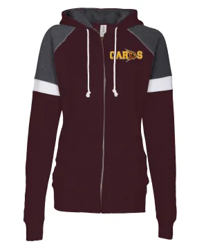 Davison Ladies Colorblock Full Zip Hood