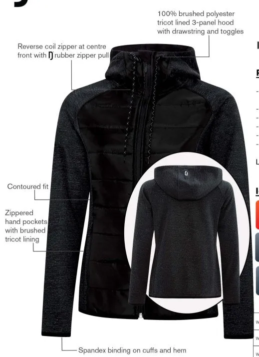 DRYFRAME® Dry Tech Insulated Fleece Ladies' Jacket