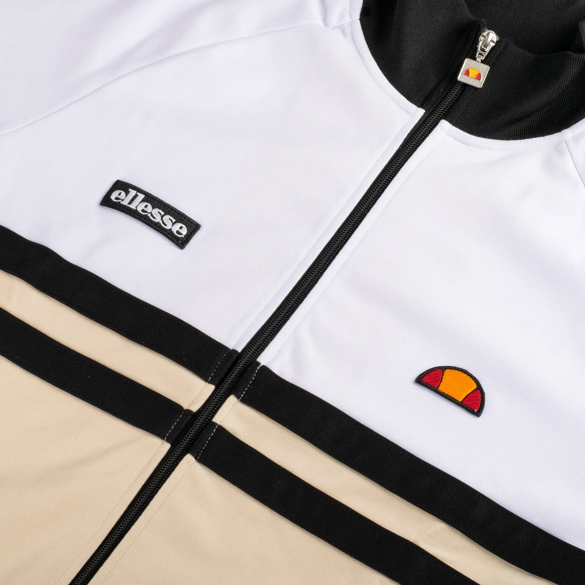 Ellesse Rimini Track Top White/Beige
