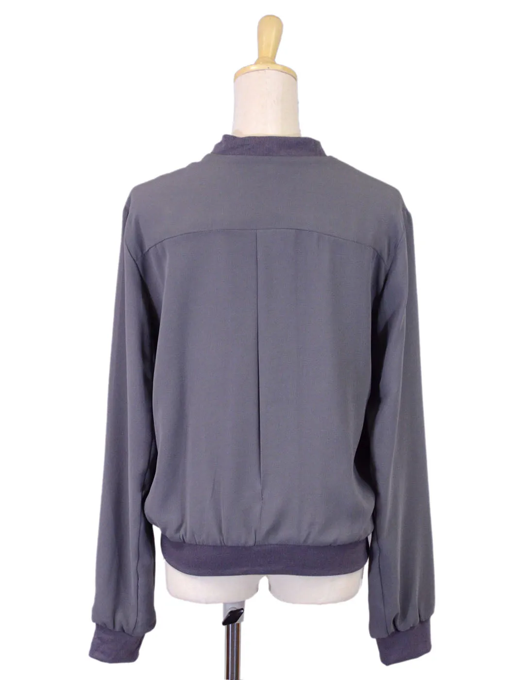 Everly Comfortable Long Sleeve Zipper Front Lightweight Sports Jacket