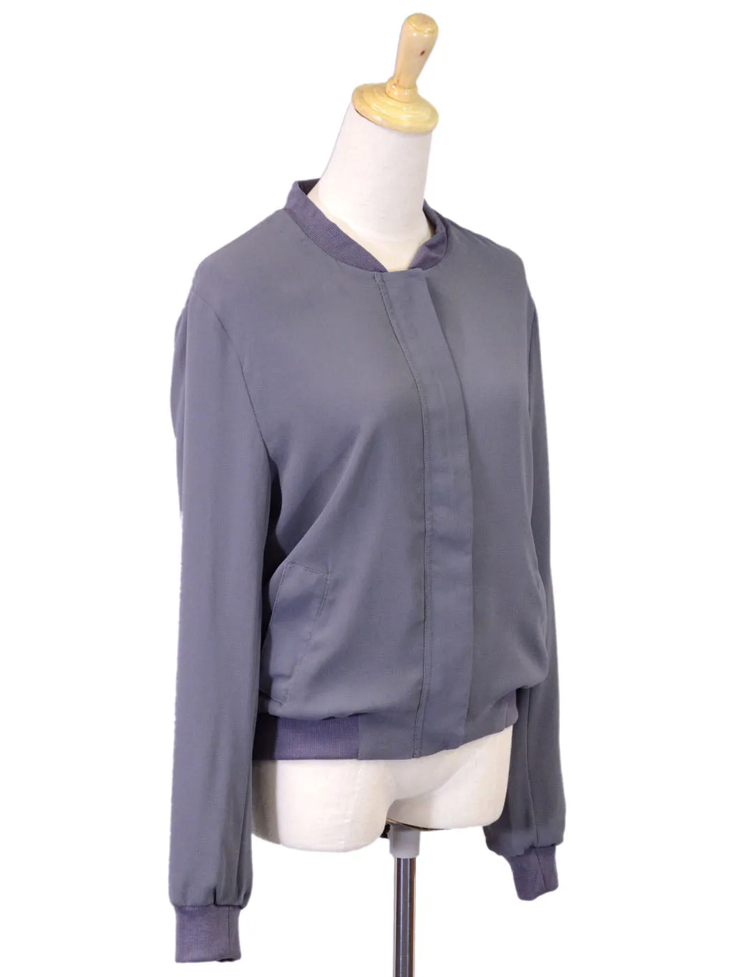 Everly Comfortable Long Sleeve Zipper Front Lightweight Sports Jacket