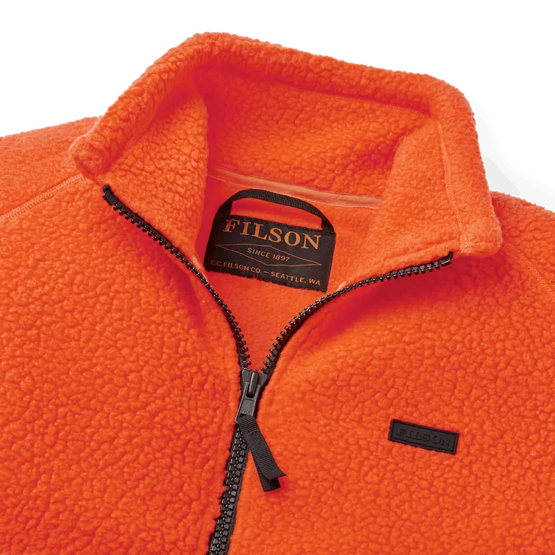 Filson Sherpa Fleece Jacket - Flame