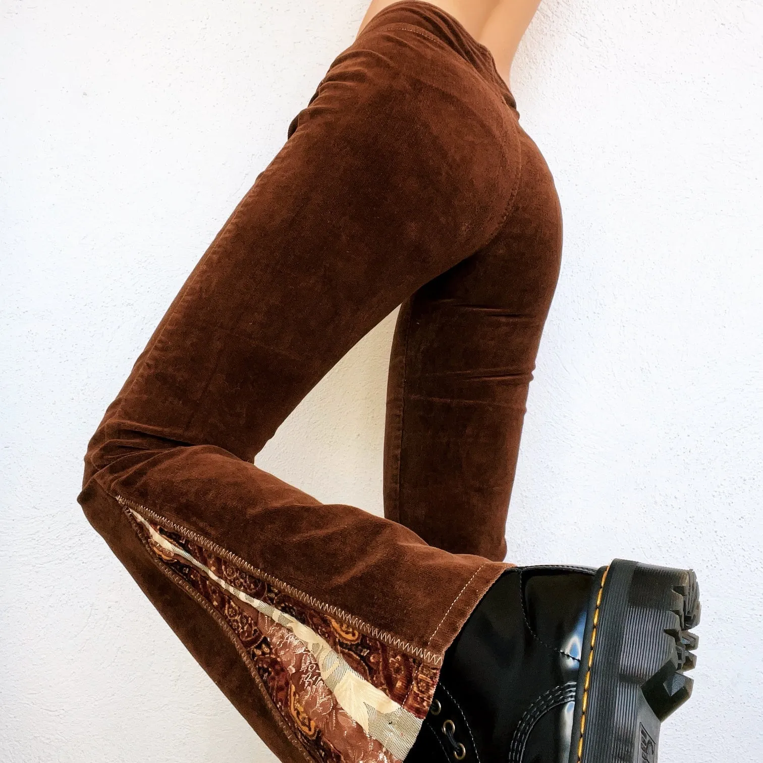 Funky Brown Corduroy Flares