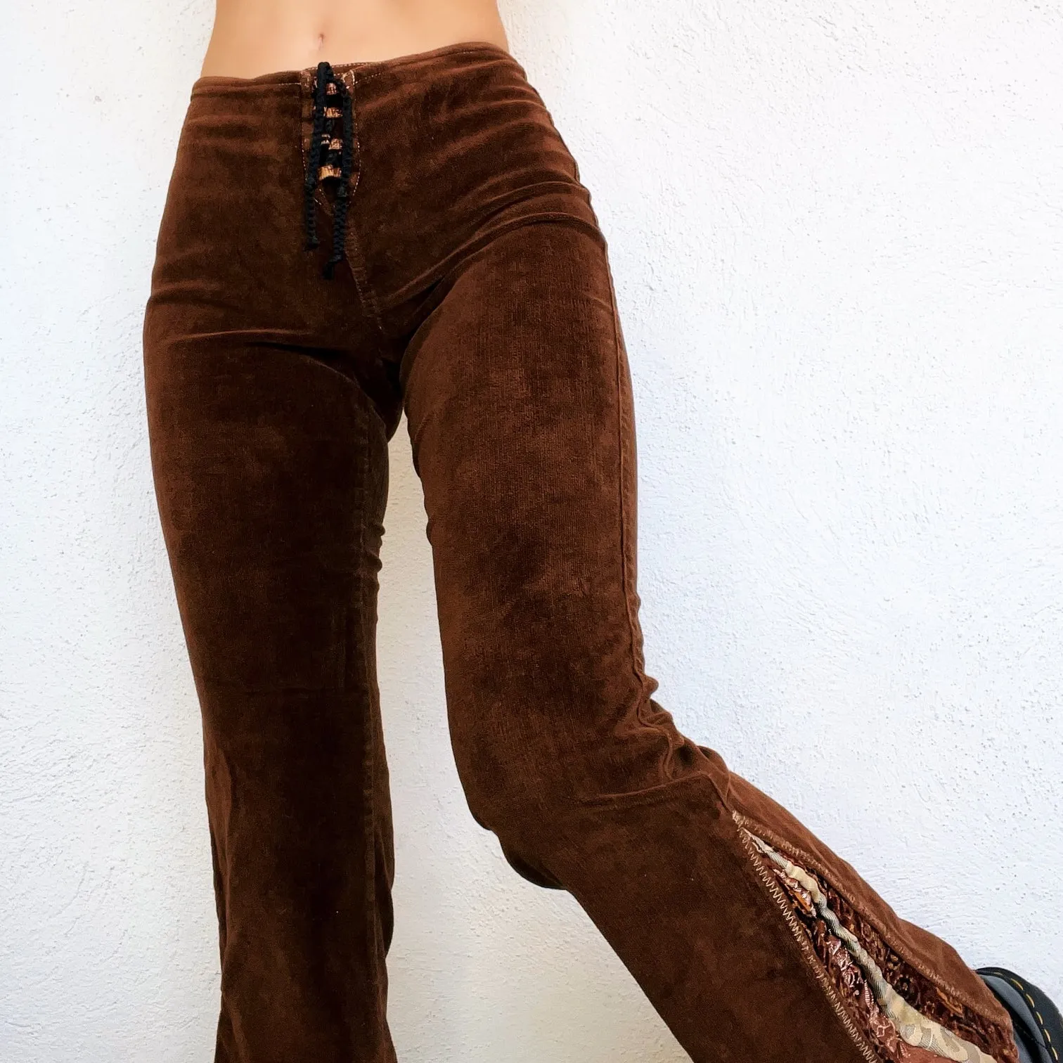 Funky Brown Corduroy Flares
