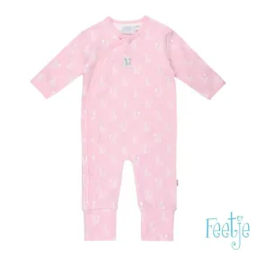 GIRAFFE Allover Print Overall Special Feet