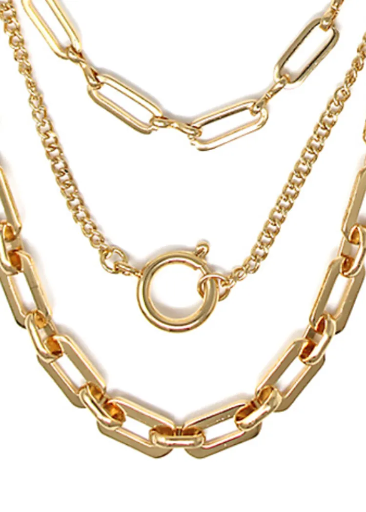 Harper Chain Layer Necklace