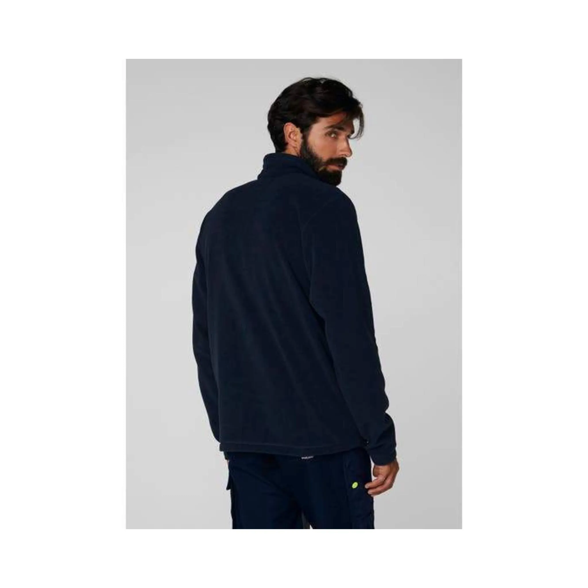 Helly Hansen Men's Work Jacket 72097 Oxford - Polartec® Light Fleece, Eco-Friendly, Multi-Pocket, Warm, Durable, YKK Zippers, Comfortable | Sizes S-4XL