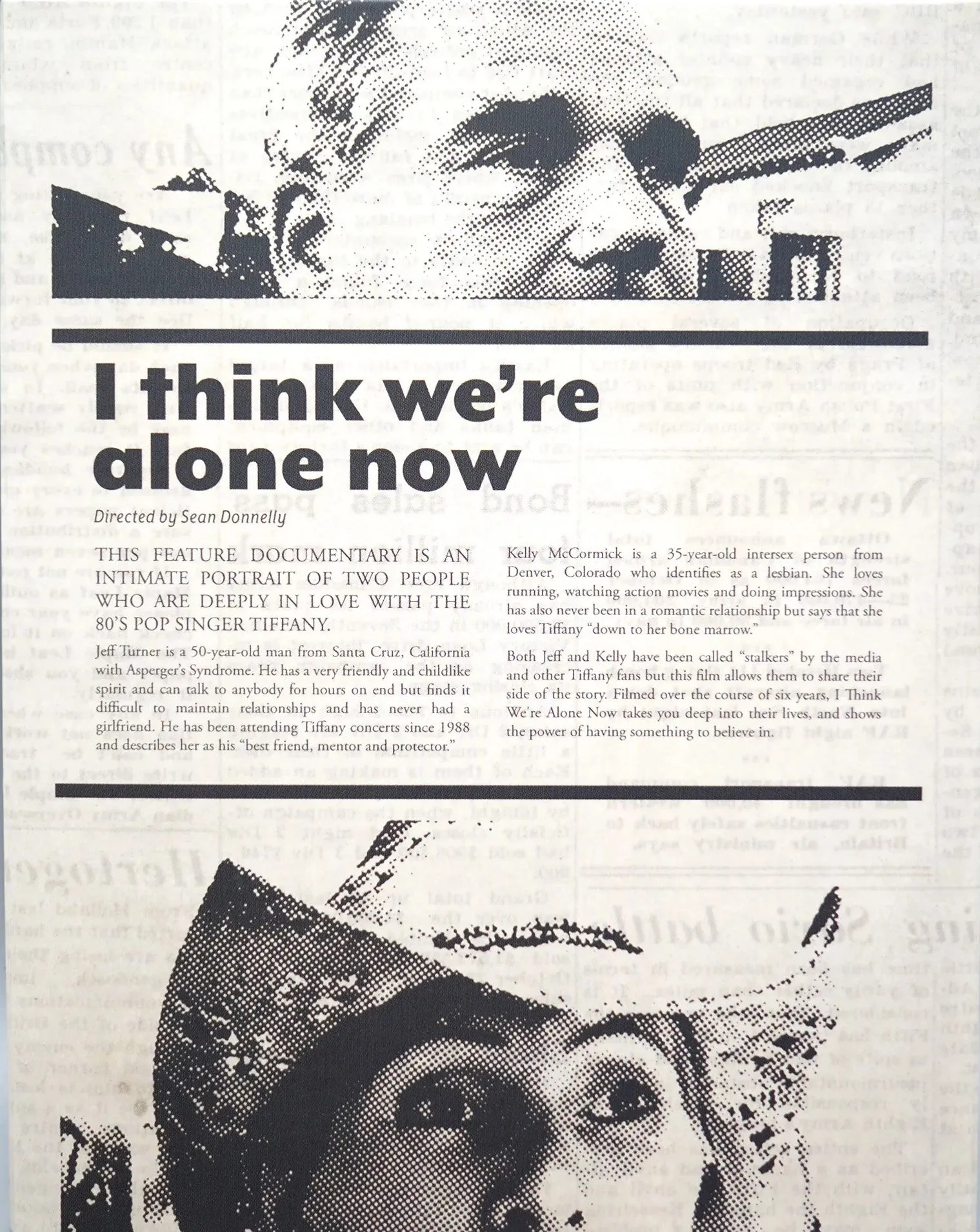 I THINK WE'RE ALONE NOW (LIMITED EDITION) BLU-RAY