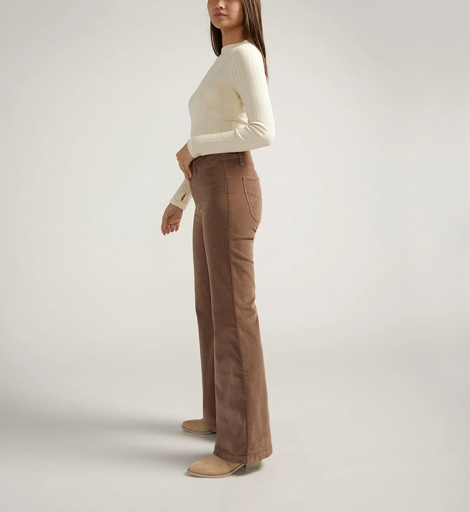 Isbister High Rise 70's Flare Corduroy