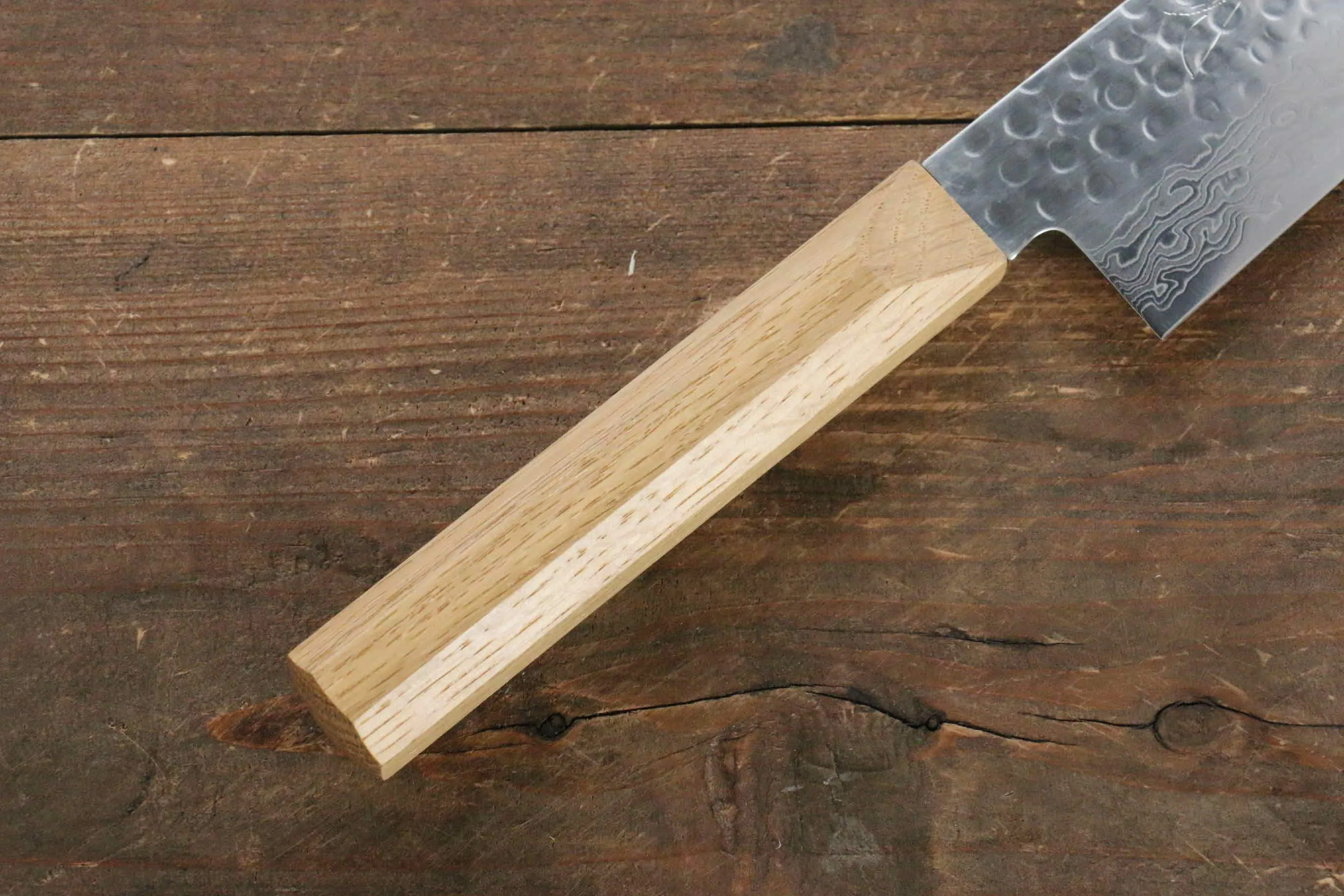 Jikko VG10 17 Layer Gyuto  200mm Oak Handle