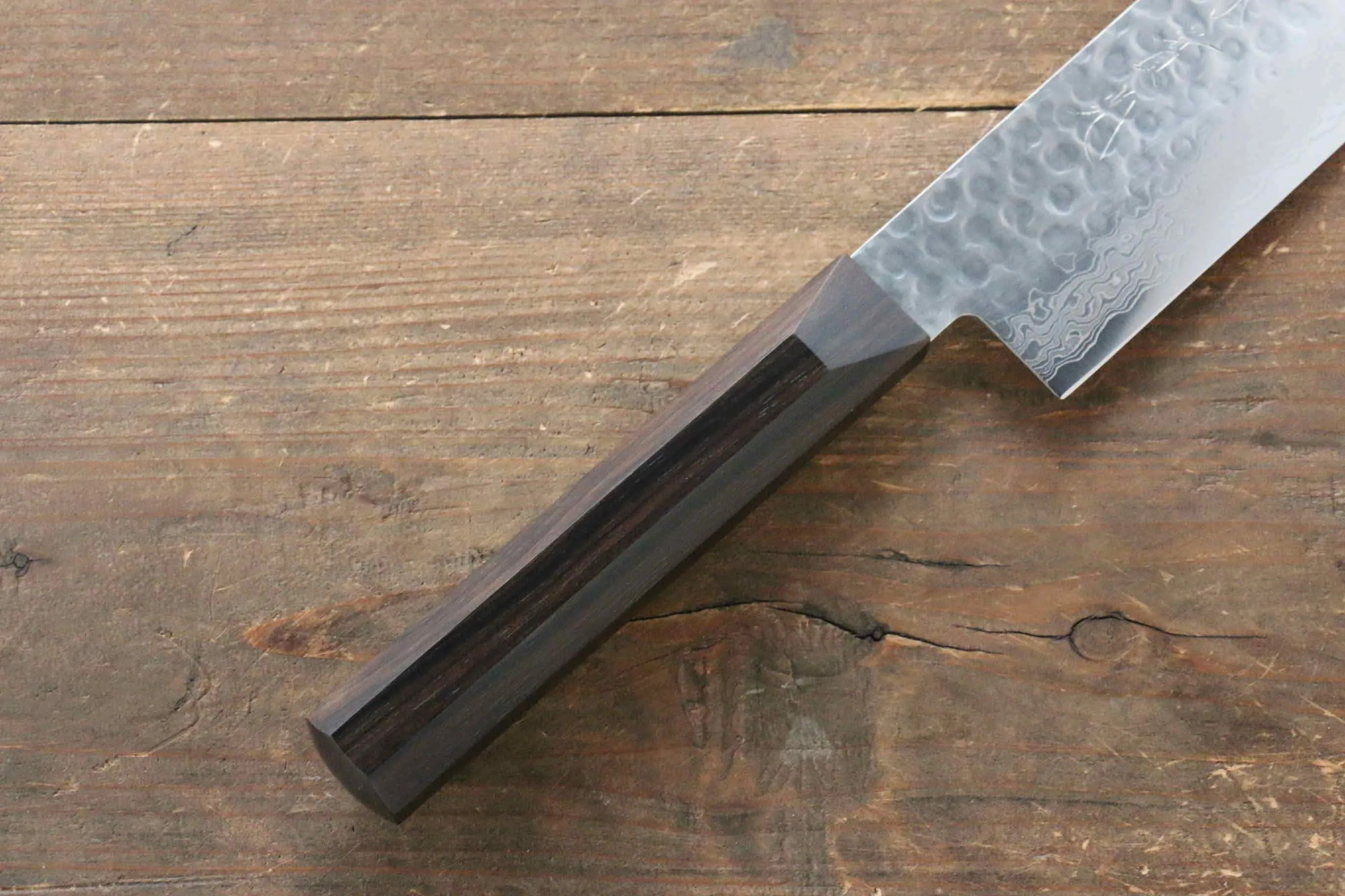Jikko VG10 17 Layer Usuba  160mm Ebony Wood Handle
