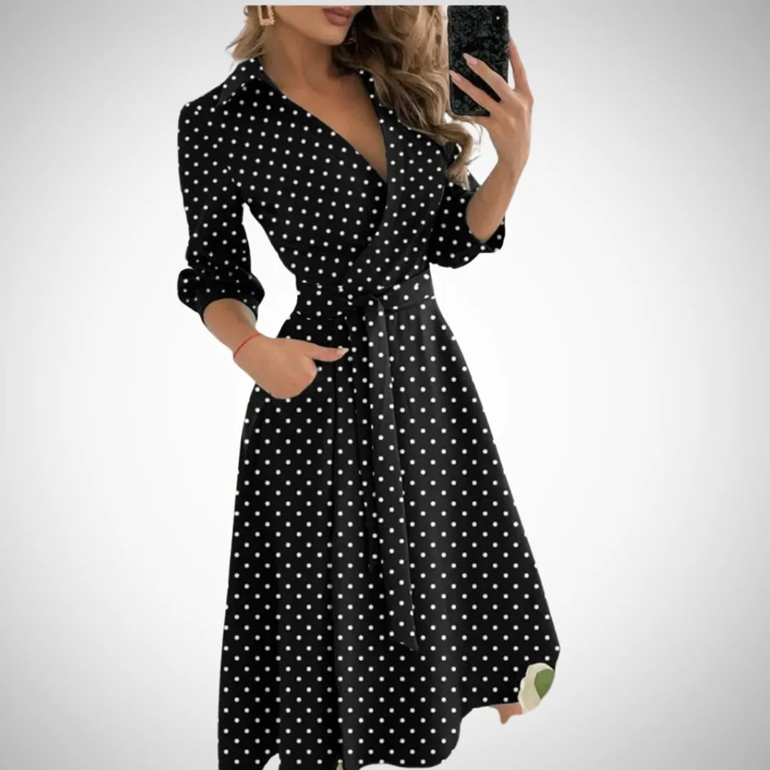 Juliette Wrap Midi Dress