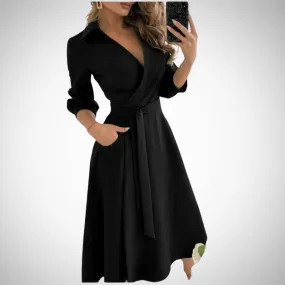 Juliette Wrap Midi Dress