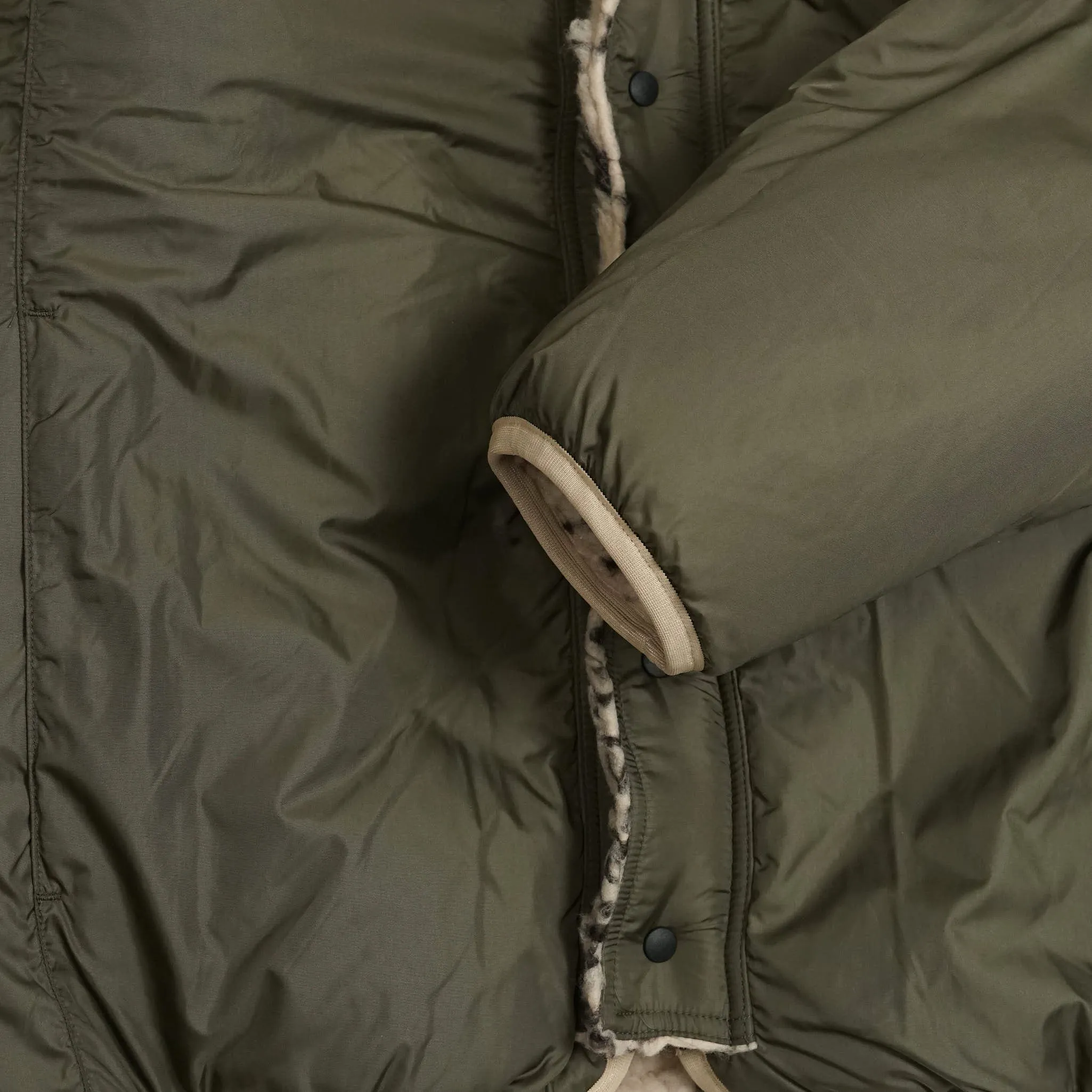 Kapital Reversible Dogi Sashiko Boa Fleece Outdoor Jacket
