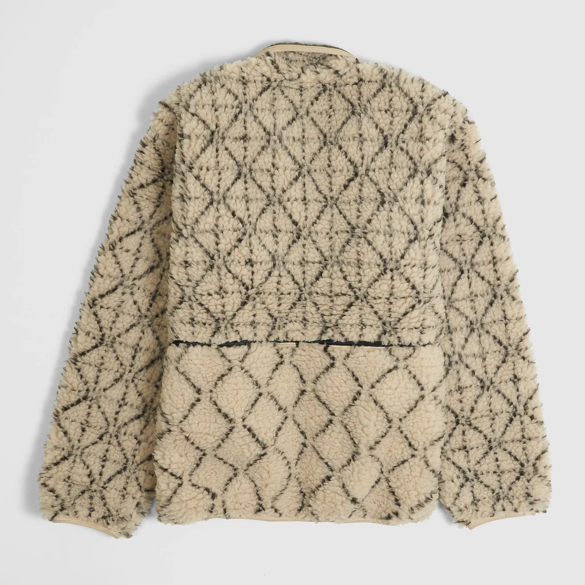 Kapital Reversible Dogi Sashiko Boa Fleece Outdoor Jacket