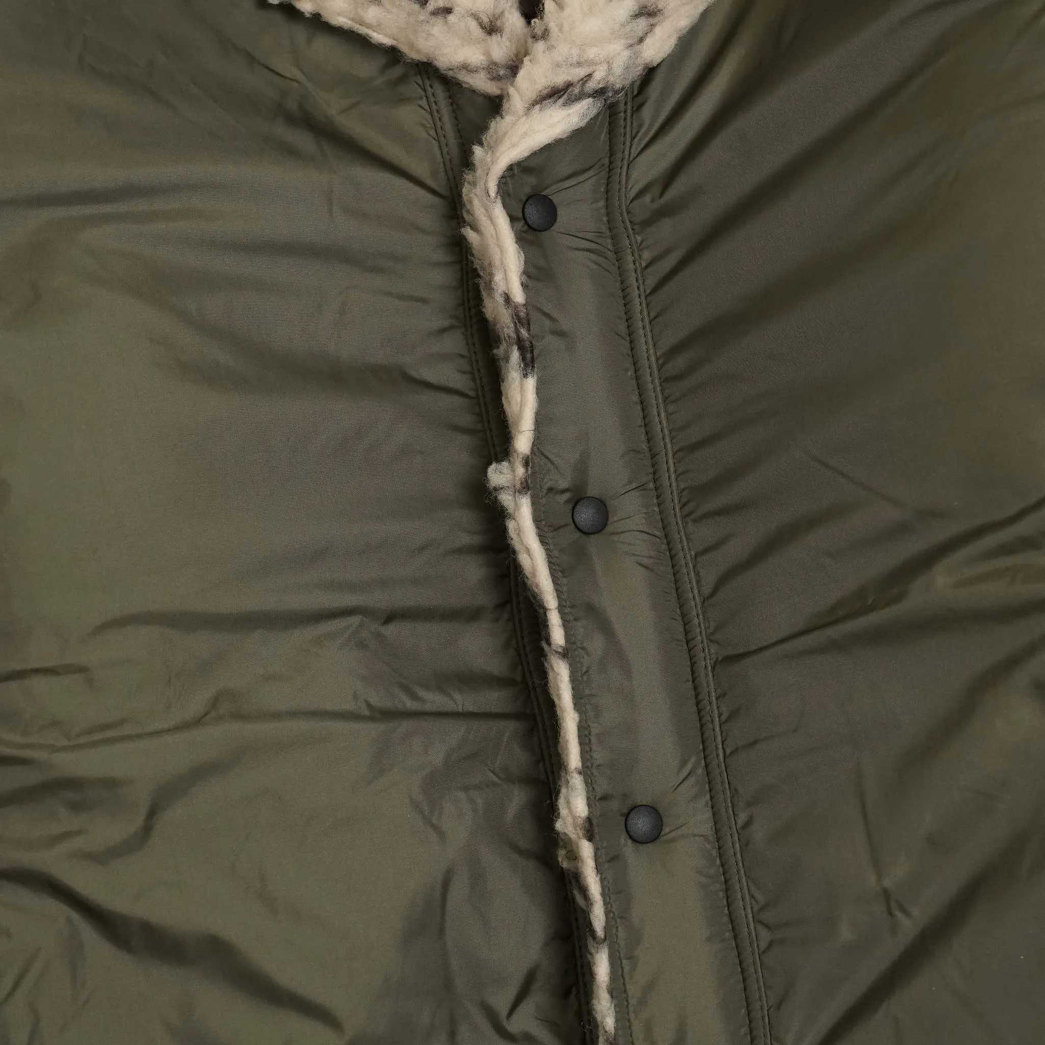 Kapital Reversible Dogi Sashiko Boa Fleece Outdoor Jacket