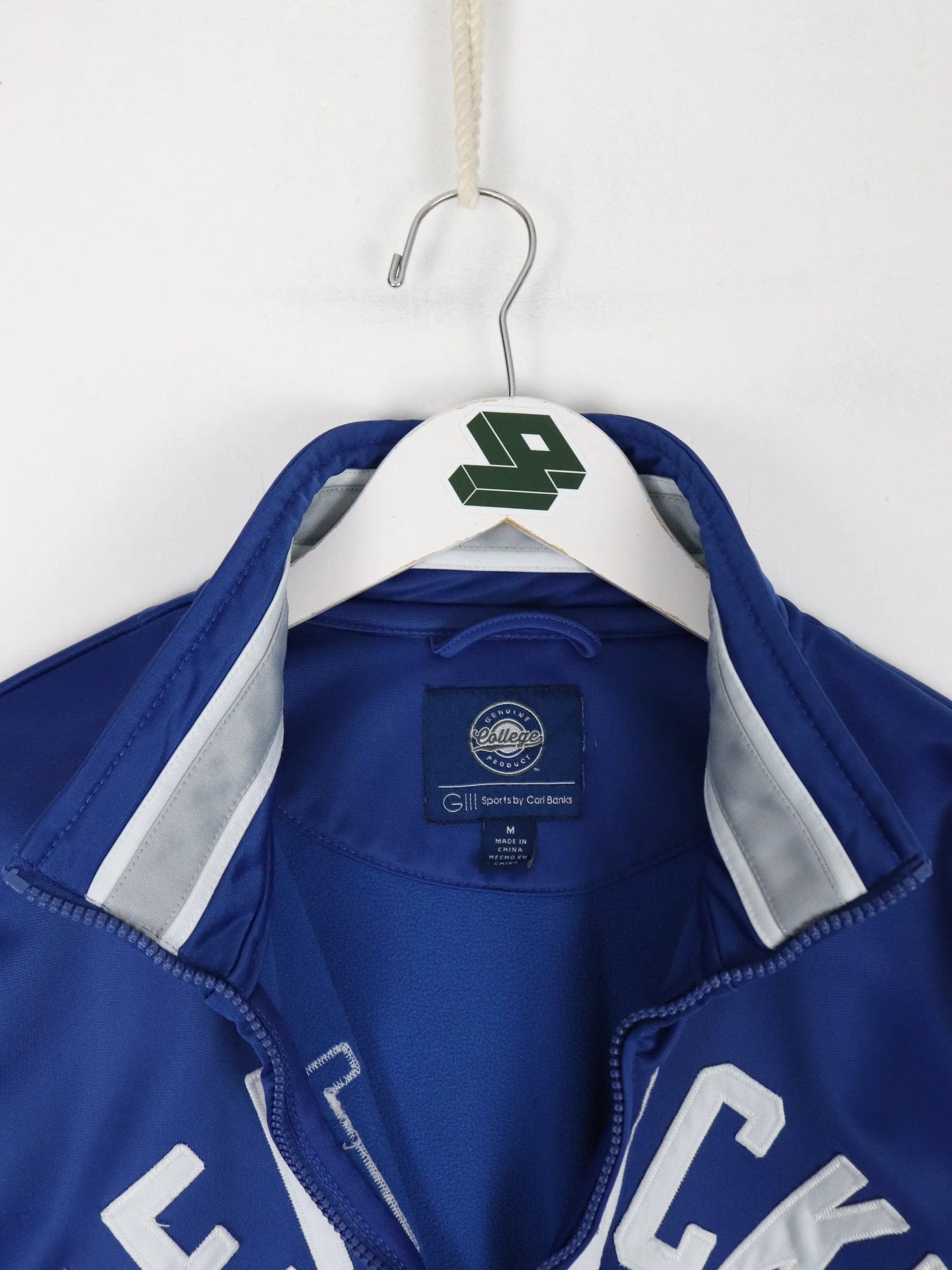 Kentucky Wildcats Track Jacket Mens Medium Blue College Full Zip