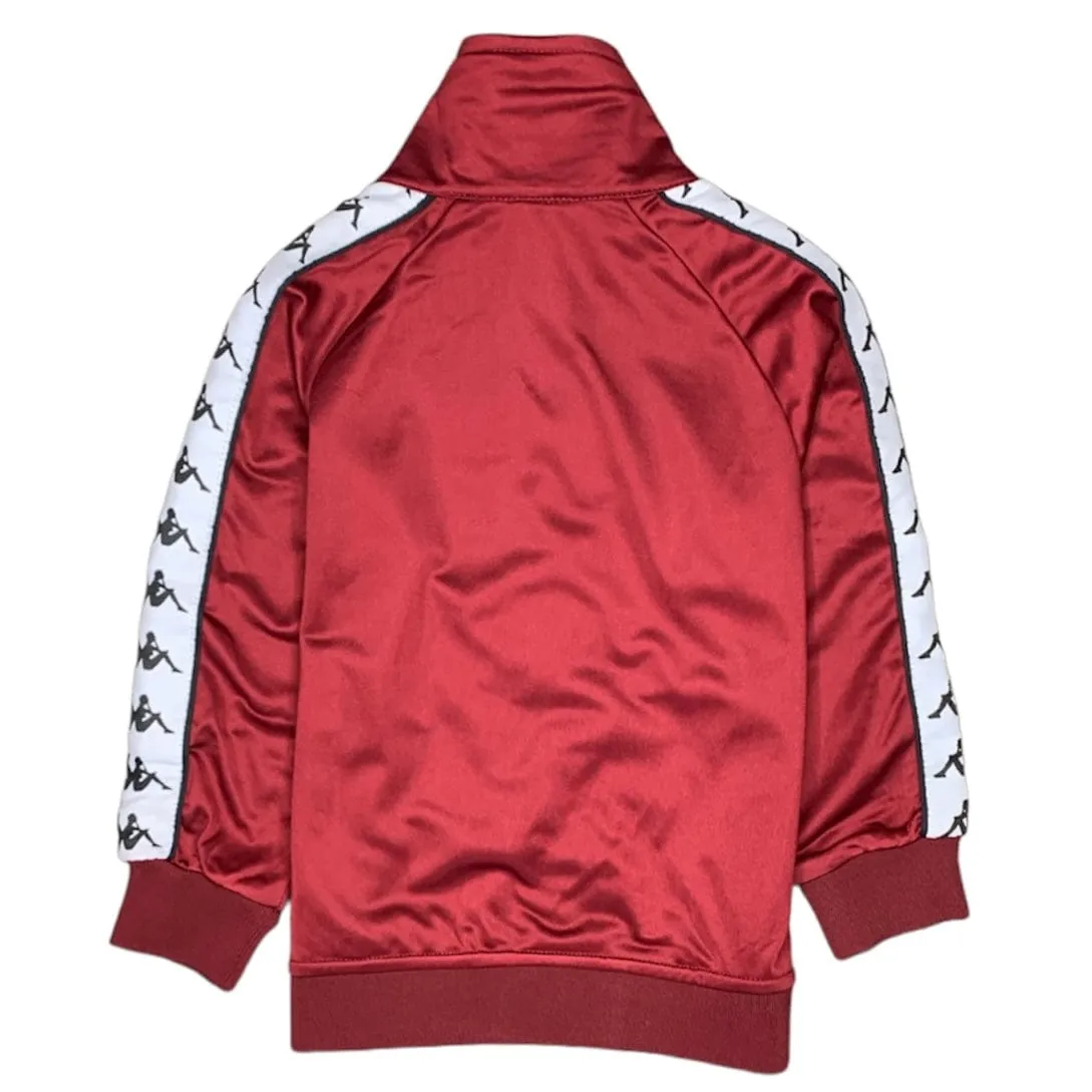 Kids Kappa Logo Tape Dartem Track Jacket (Red Dehlia) 3502050R