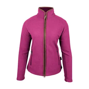 Ladies Fleece Jacket In Roselle