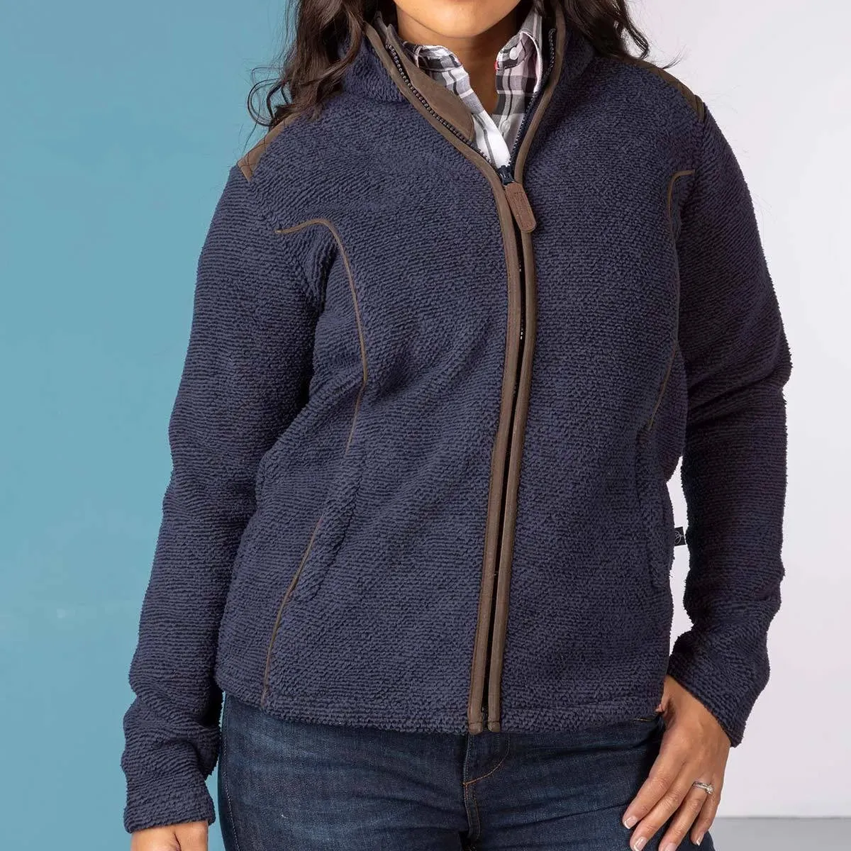 Ladies Fluffy Fleece Jacket