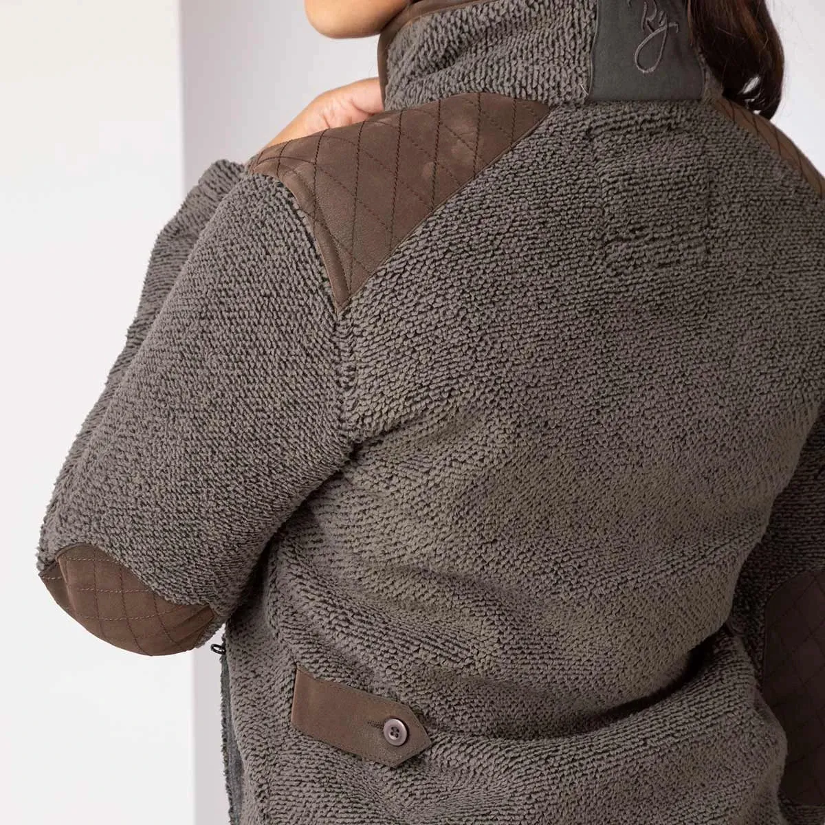 Ladies Fluffy Fleece Jacket