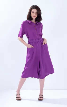 Linen Pocket Culottes
