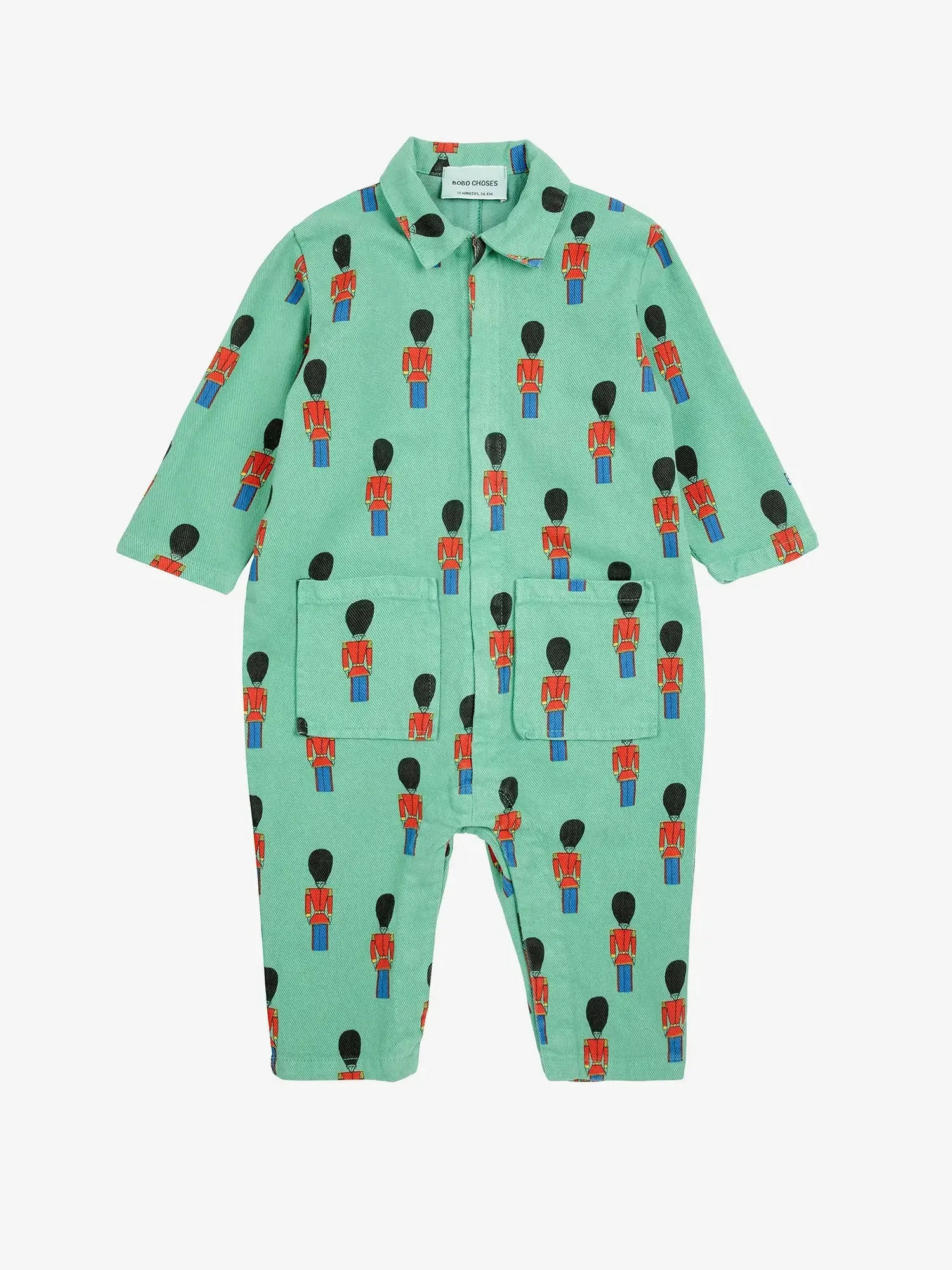 Little Tin Soldiers all over woven overall