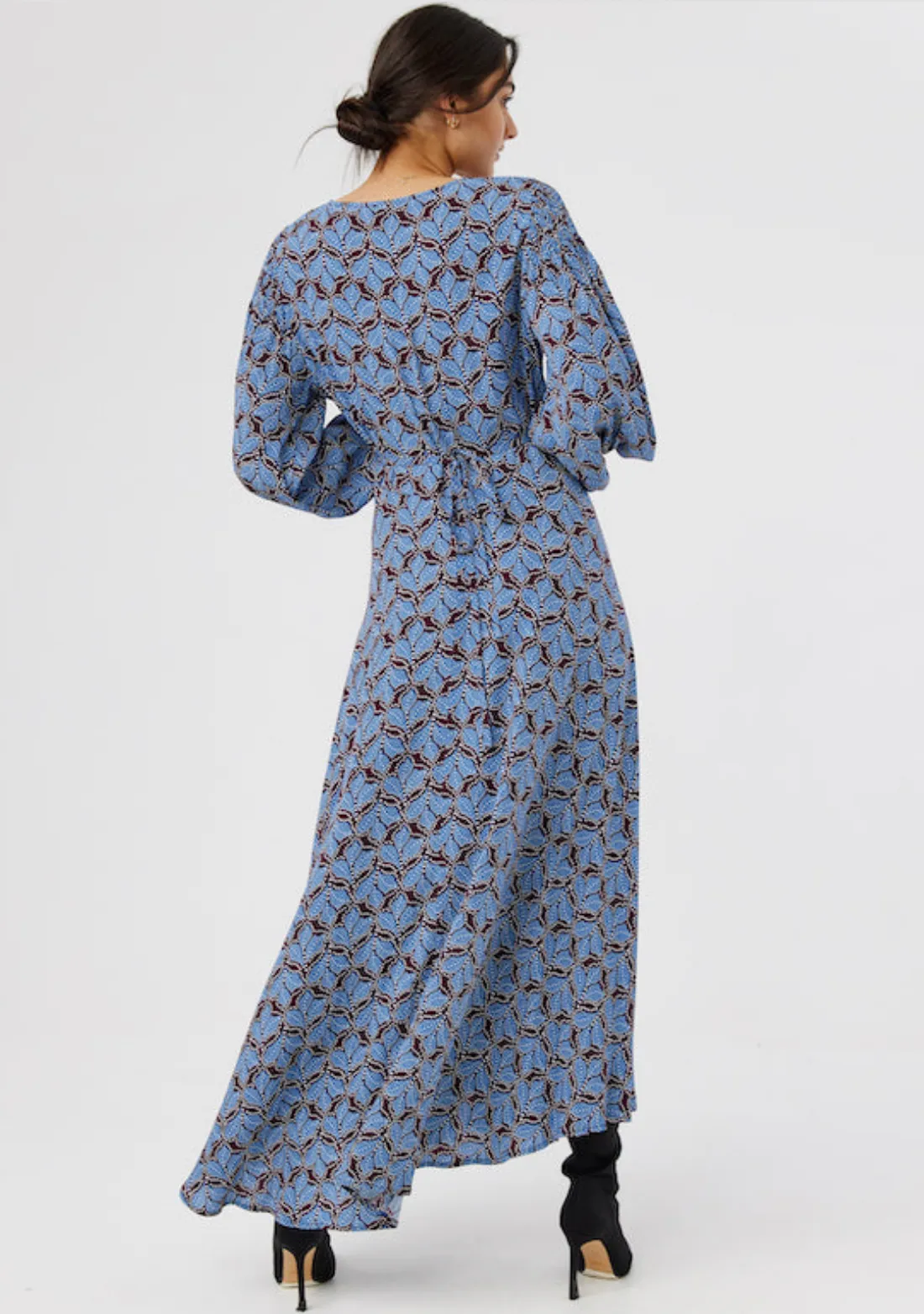 Lolita Wrap Dress - Boysenberry